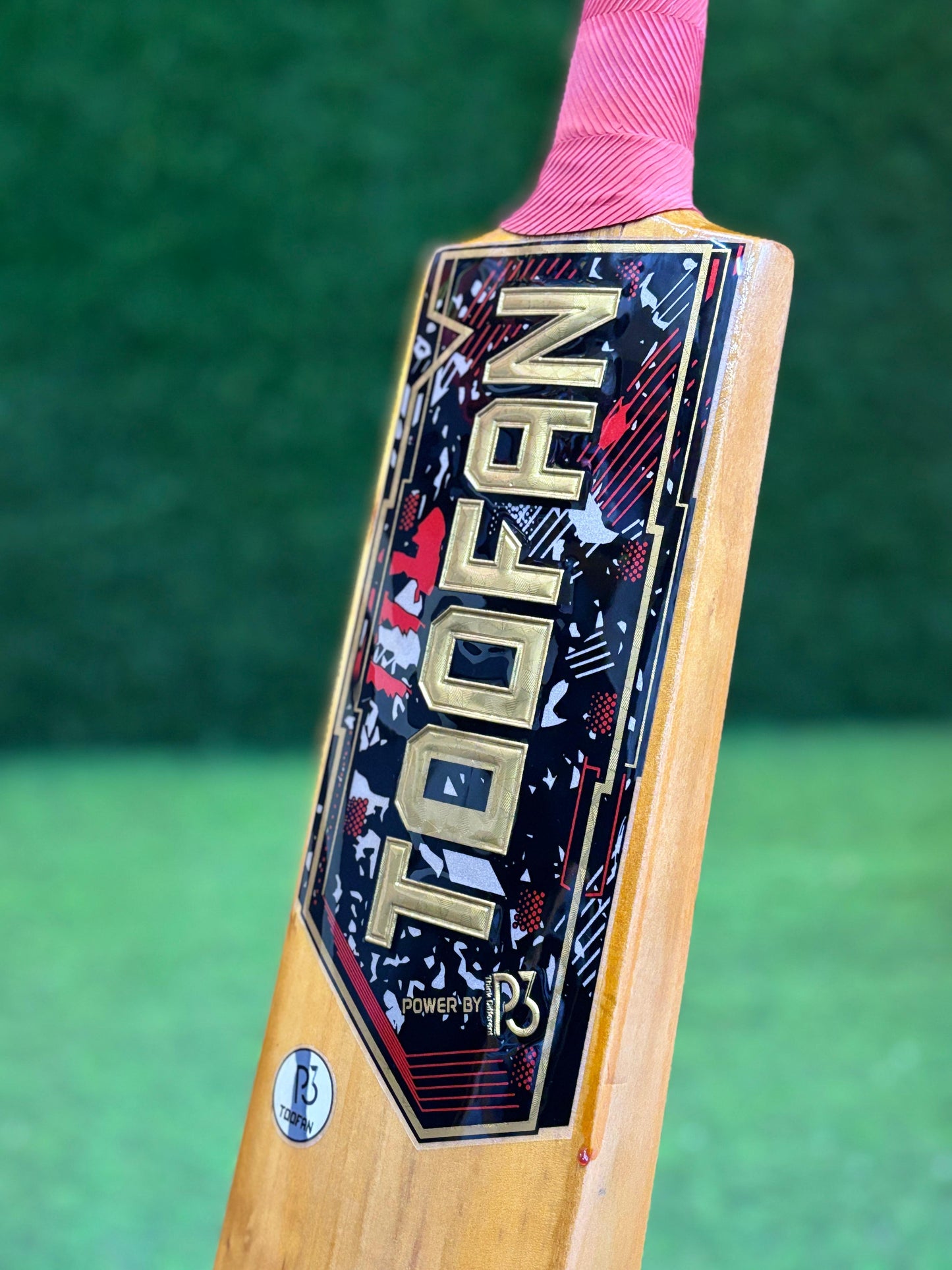 P3 Toofan edition Red cricket bat