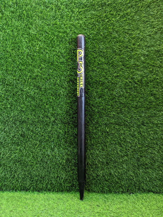 P3 Wooden Cricket Stumps Black Set of 3