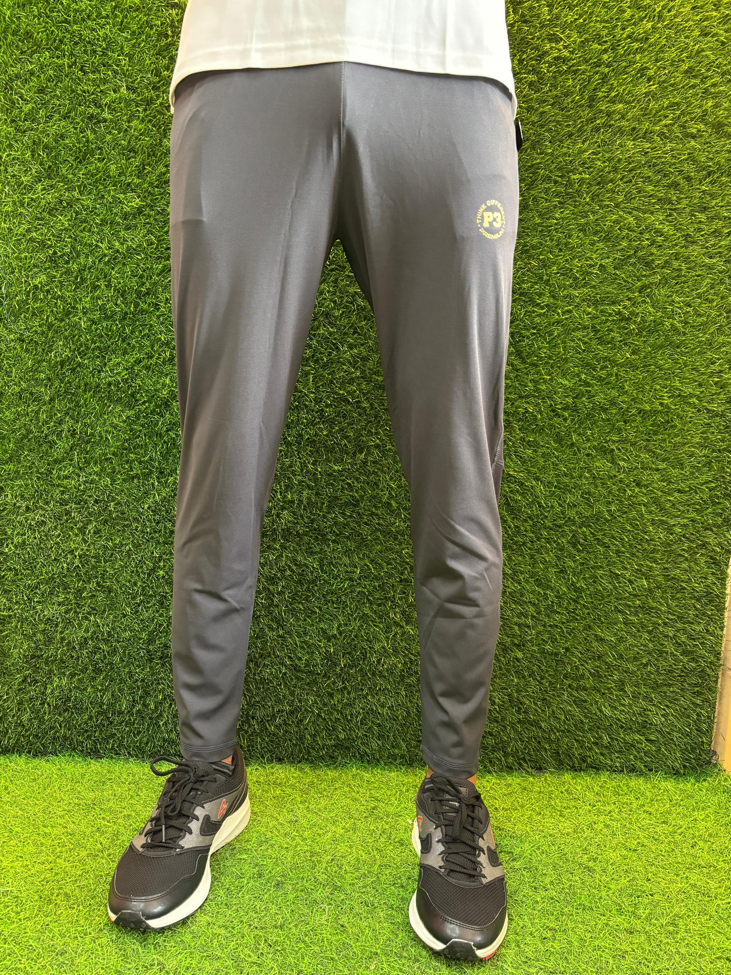 P3 Lycra Track Pants Grey