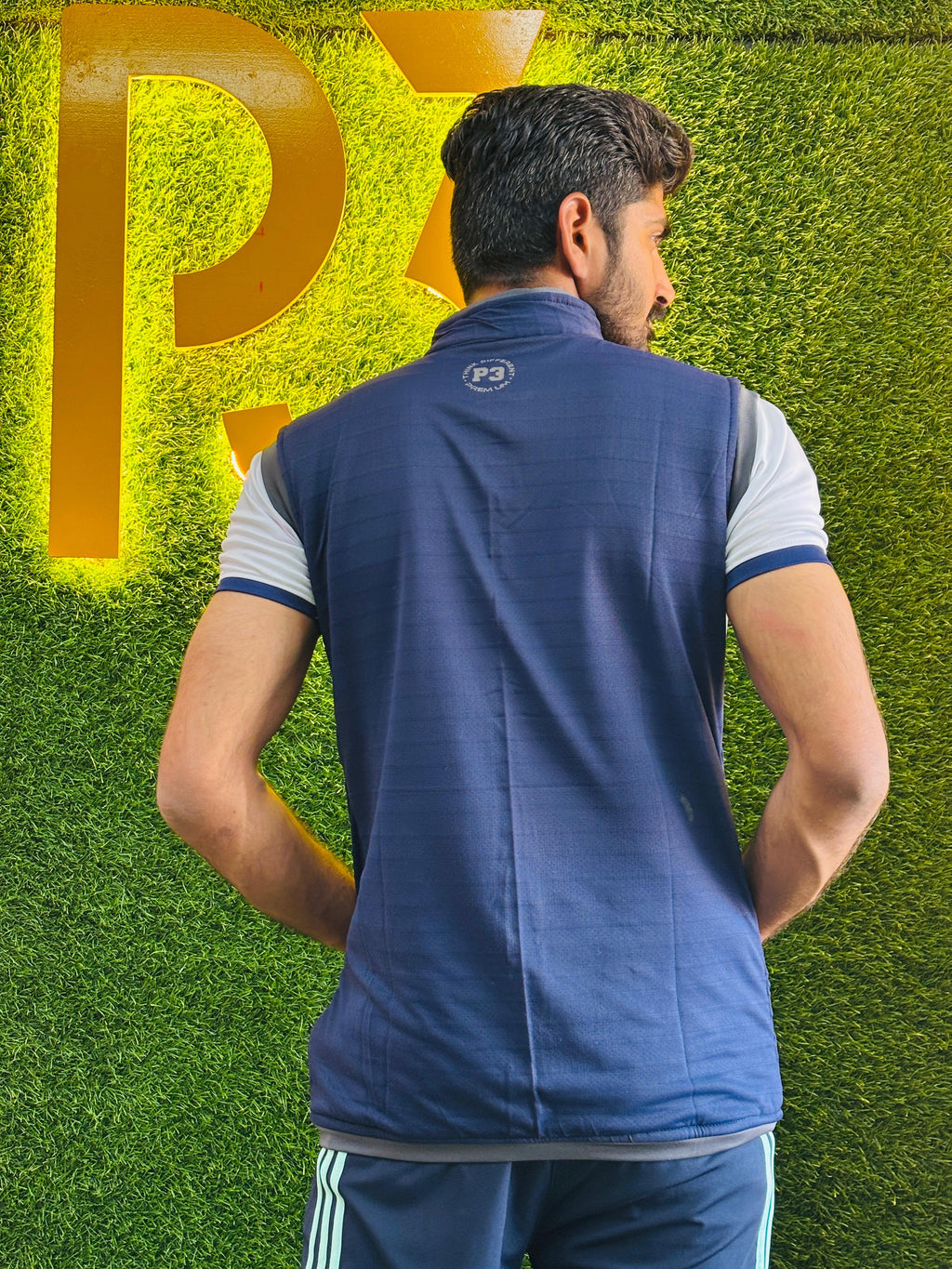 P3 Cricket Sweater Blue