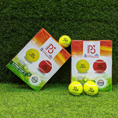 P3 Cricket Tennis Ball Box Green Hard