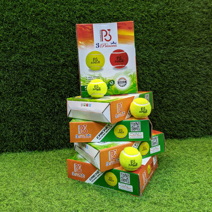 P3 Cricket Tennis Ball Box Green Hard