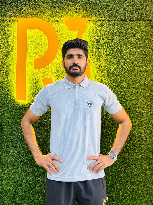 P3 Tees Light Grey