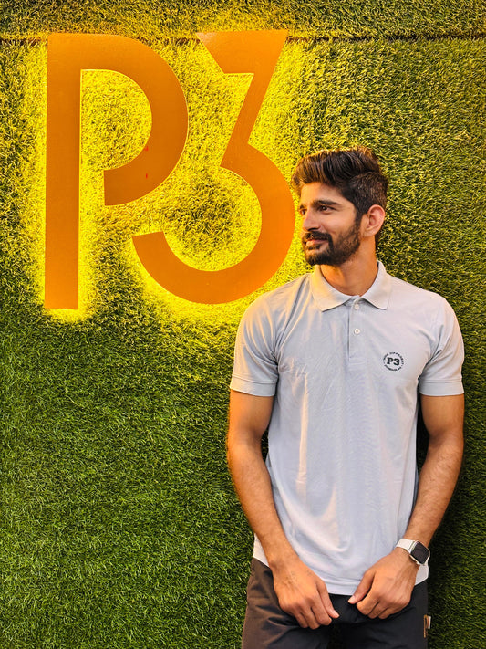 P3 Tees Light Grey