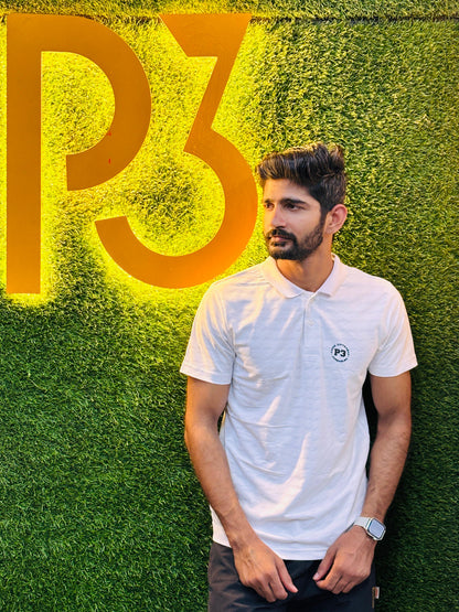 P3 Tees Off White