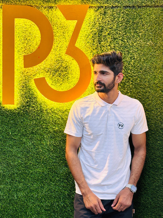 P3 Tees Off White
