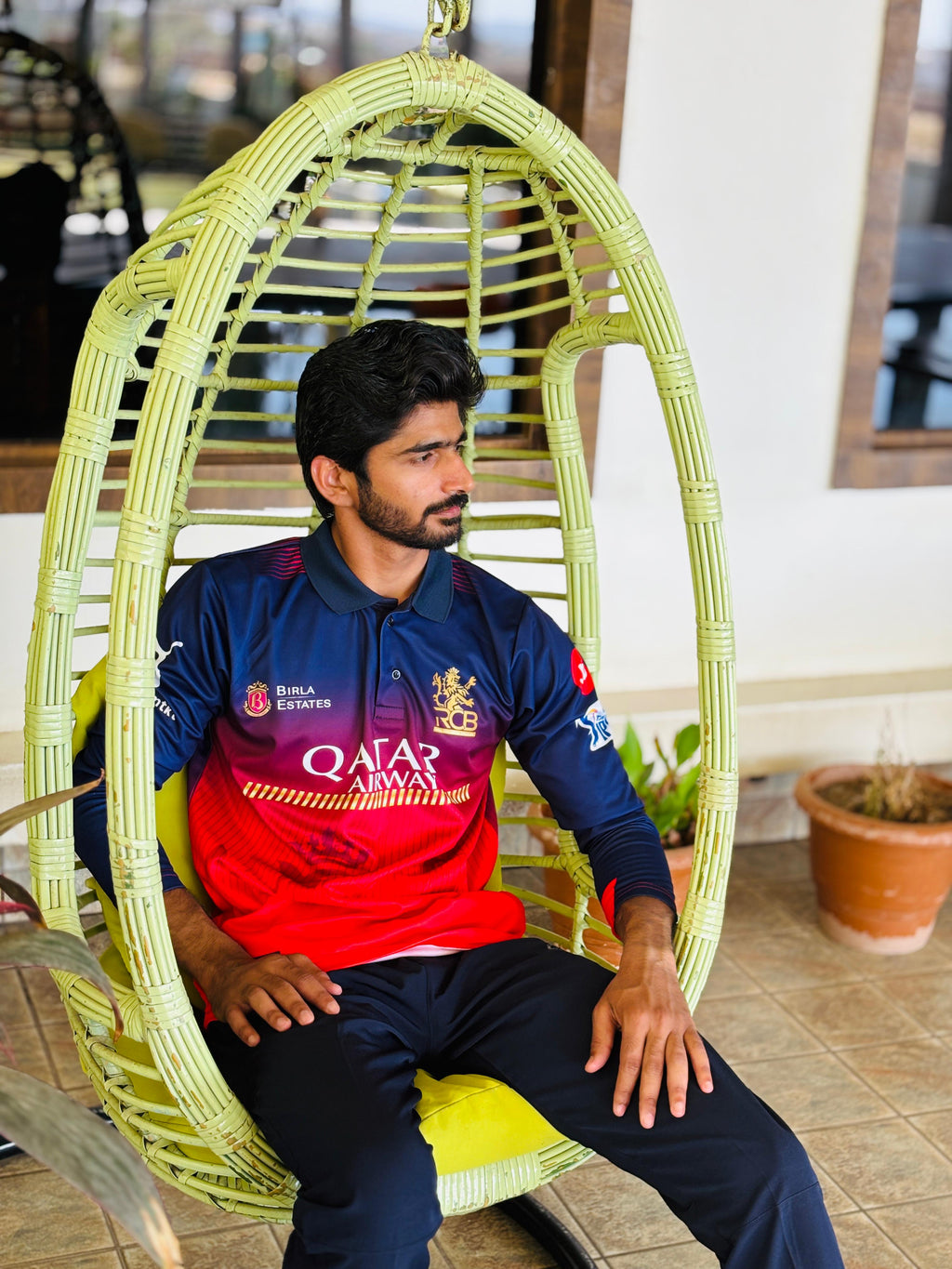 RCB JERSEY FULL SLEEVE