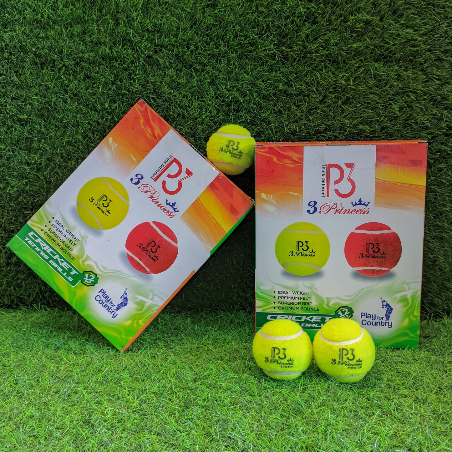 P3  Soft Cricket Tennis Ball Box